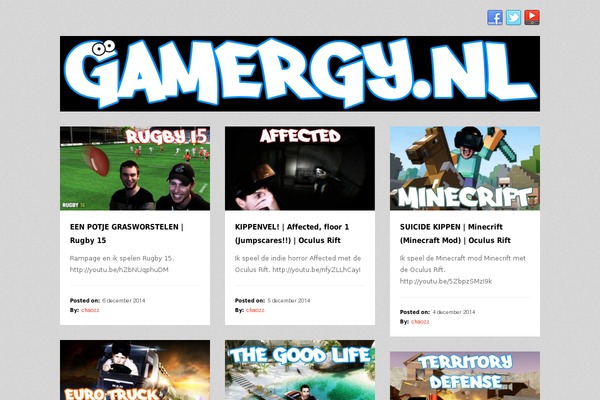 gamergy.nl site used Tetris