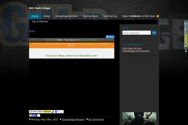 deCoder theme site design template sample