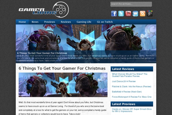 gp3 theme websites examples