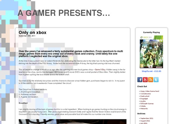Glossy Stylo theme site design template sample