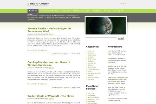 gamers-corner.de site used Greenway-3c