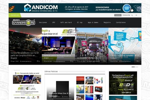 Site using CyberPress plugin