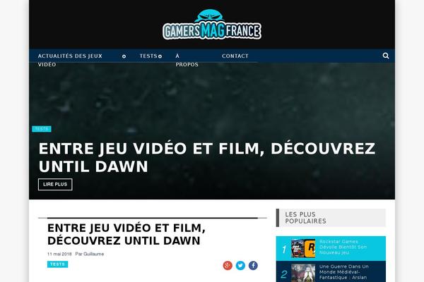 Newscode theme site design template sample