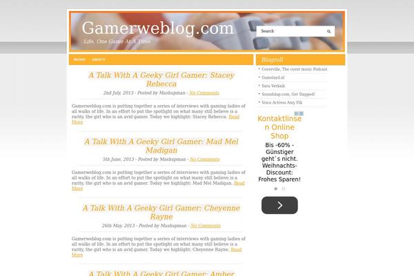 Portal theme site design template sample