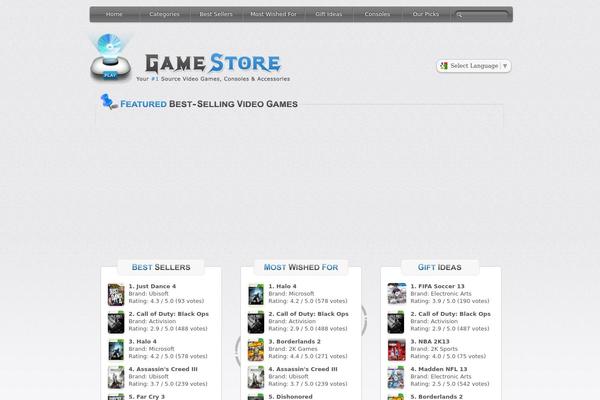 Template2 theme site design template sample