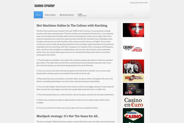 games-creator.com site used Dealer