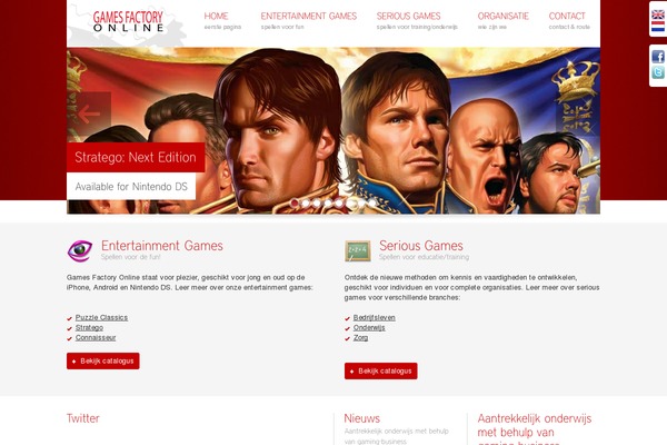 Duotive Two theme site design template sample