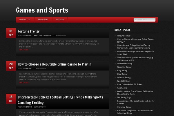 Site using AllWebMenus WordPress Menu Plugin plugin