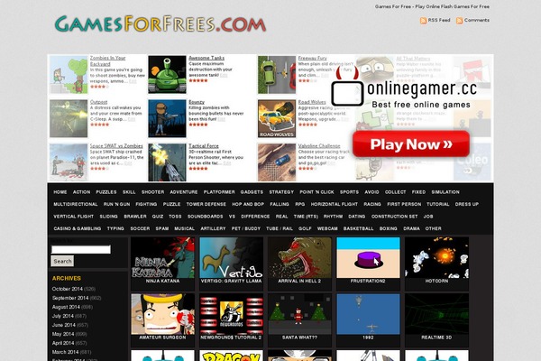 Triqui theme site design template sample