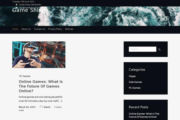 gameshippo.net site used Yuma Blogger