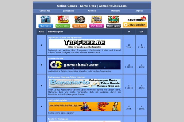 FunGames theme site design template sample