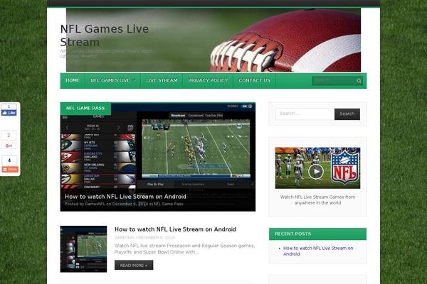 Fearless theme site design template sample