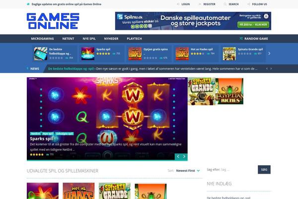 Myarcadetheme theme site design template sample