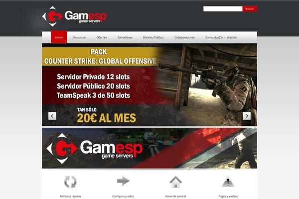 QuickHost theme site design template sample