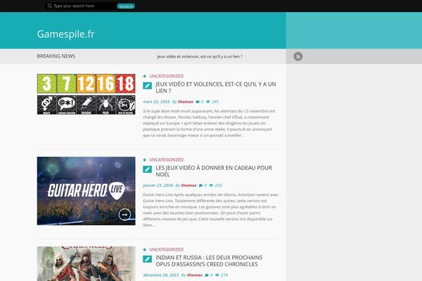Forceful Lite theme site design template sample