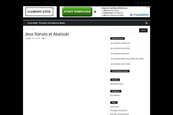 NewsMag theme site design template sample