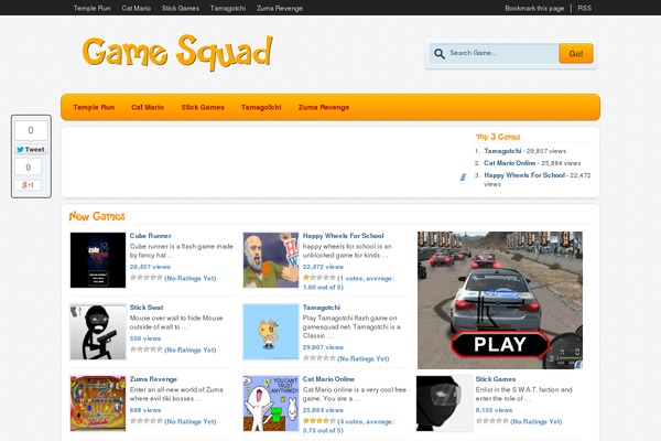 Durus theme site design template sample