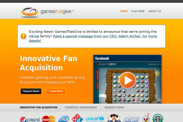 Inspire theme site design template sample
