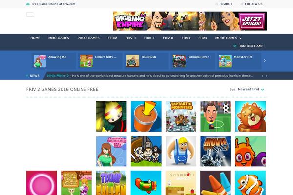 Myarcadetheme theme site design template sample