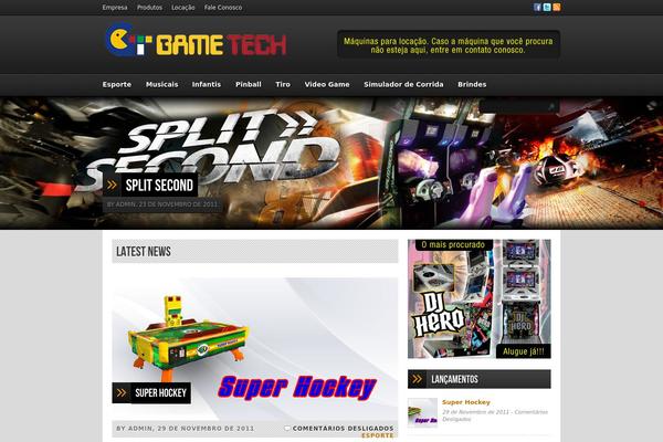 LeetPress theme site design template sample