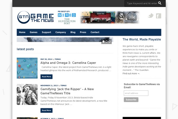 Zend theme site design template sample