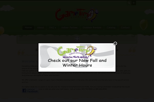 Happy Kids theme site design template sample