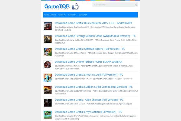 Flatsimplebingit theme site design template sample