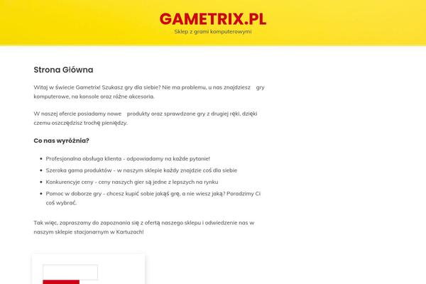 Across theme site design template sample