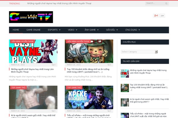 SmartMag theme site design template sample