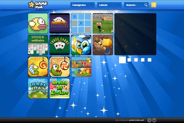 gamevua.com site used Frizi-arcade