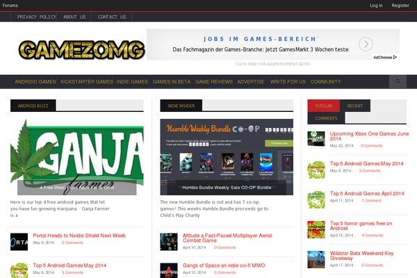 NovoMag theme site design template sample