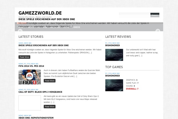 gamezzworld.de site used Valor