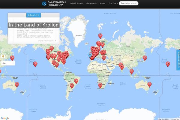 Explorable theme site design template sample