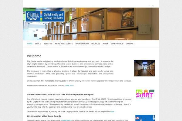 Attitude theme site design template sample