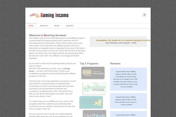Aegaeus theme site design template sample