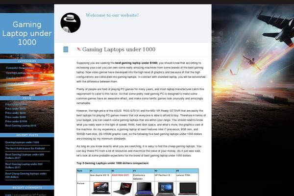 BonPress theme site design template sample