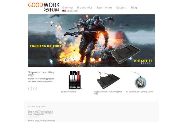 Craft theme site design template sample