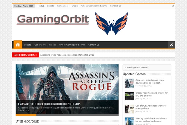 Sahifa theme site design template sample