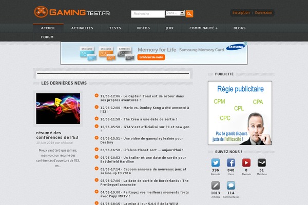 Site using Ultimate Posts Widget plugin