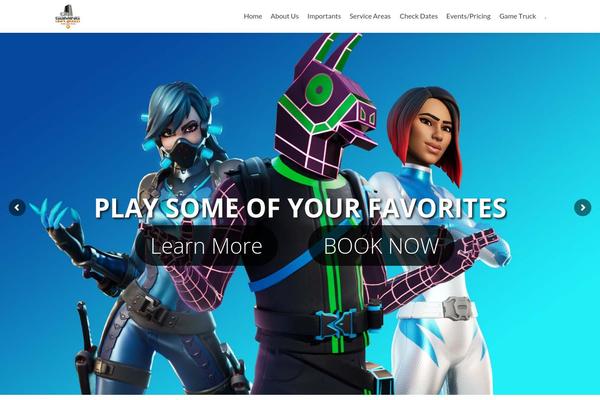 Zerif Pro theme site design template sample