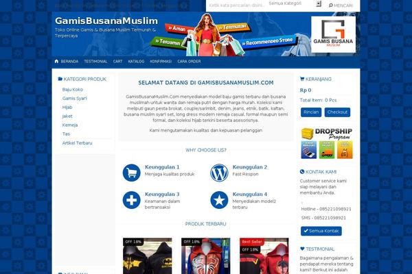 Indostore5.0.2c theme site design template sample