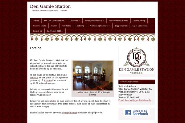 gamlestation.dk site used Generous