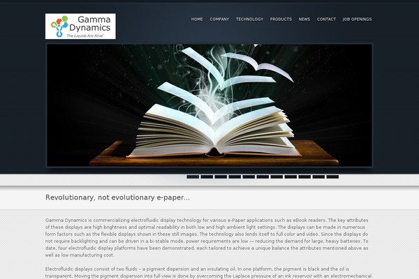 Shuffle theme site design template sample