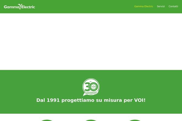 Total theme site design template sample