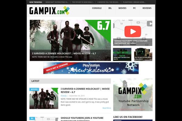 Site using Background Manager plugin