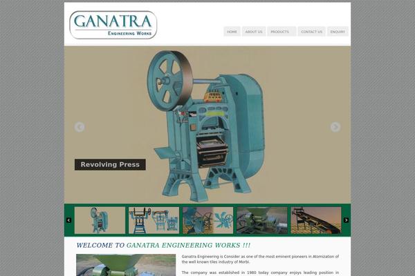 Catalyst theme site design template sample