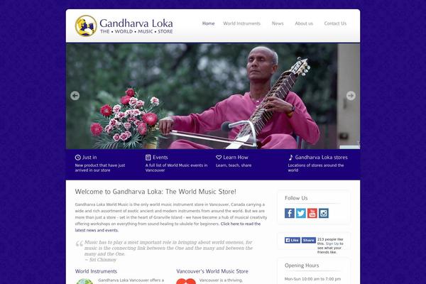 Ecobiz theme site design template sample