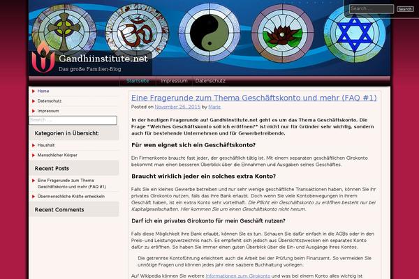 UU 2014 theme site design template sample