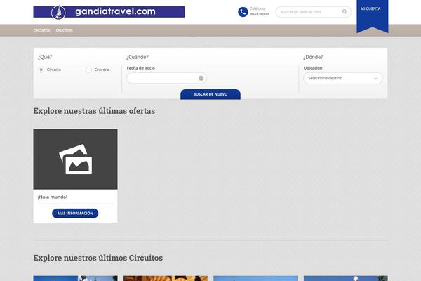 BookYourTravel theme site design template sample