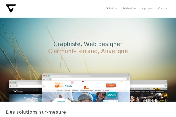 gandilhon.fr site used Gtheme